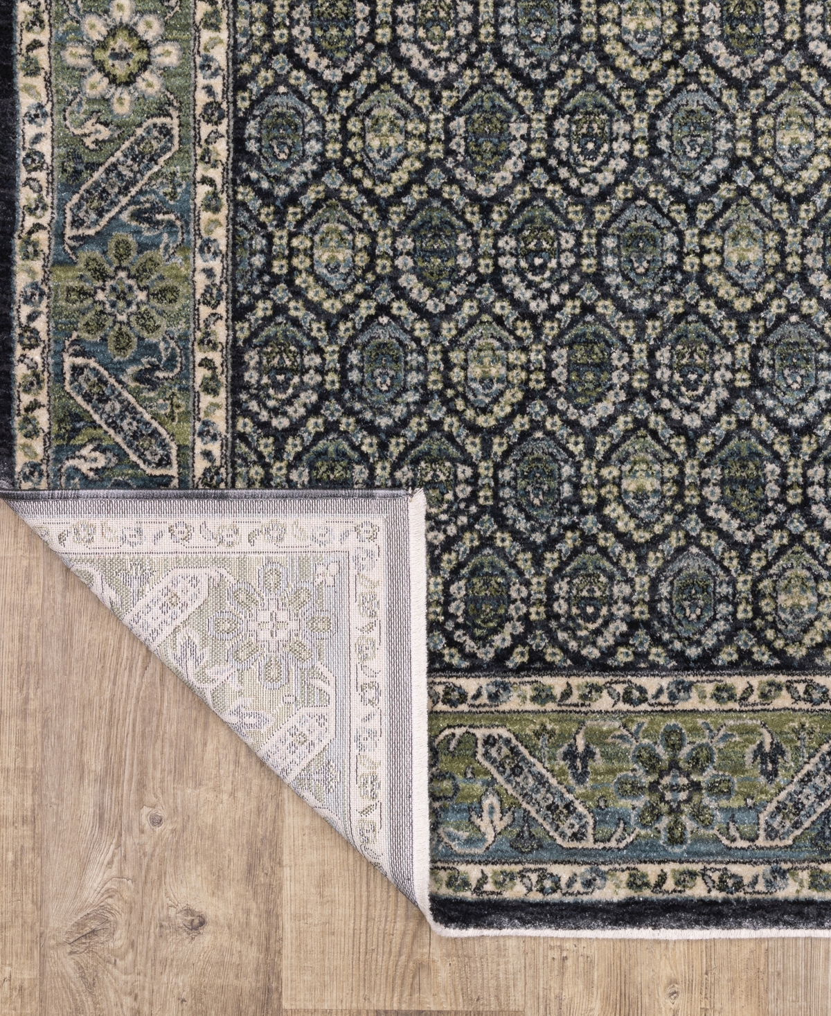 Oriental Weavers Eliana Eli01 2'3''x7'6'' Runner Area Rug In Blue