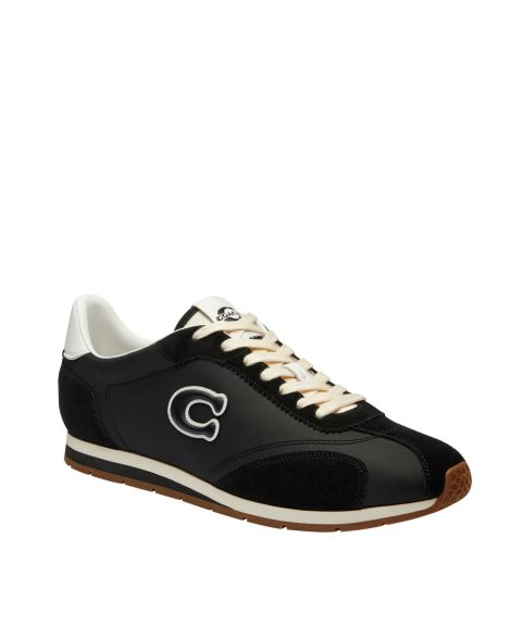 Мужские кроссовки COACH Flat Lace Up, цвет: Чёрный