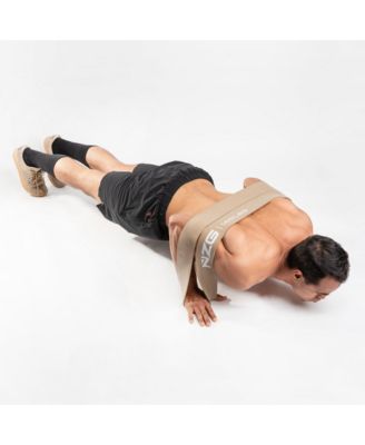 100% Latex-Free Natural Rubber Power Resistance Bands - 140lbs