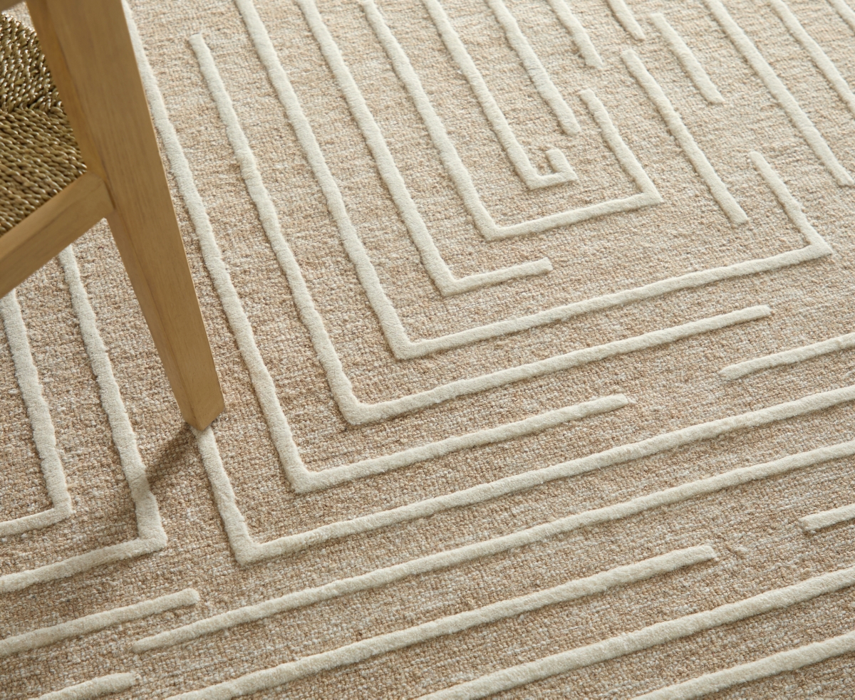 Thom Filicia For Feizy Fenner T8003 8'x10' Area Rug In Brown | ModeSens