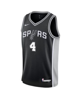 Big Boys and Girls De'Aaron Fox Black San Antonio Spurs Swingman Jersey