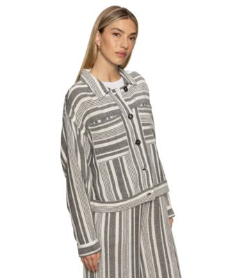 Women's Shoreside Cotton Button-Front Jacket