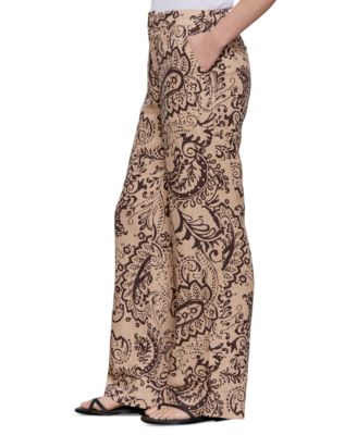 Women's The Soft Printed Wide-Leg Trousers