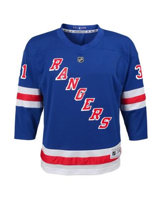 Big Boys and Girls Igor Shesterkin Blue New York Rangers Home Replica Player Jersey