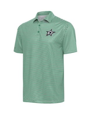 Antigua - Men's Hunter Green Dallas Stars Skills Polo Shirt