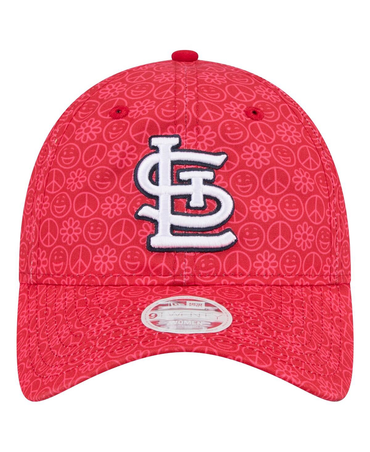 New Era Women's Red St. Louis Cardinals Don't Worry 9twenty Adjustable Hat