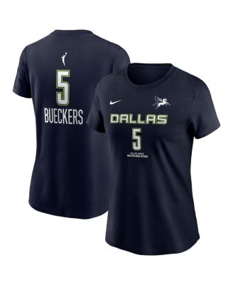 Nike - Women's Paige Bueckers Navy Dallas Wings 2025 WNBA Draft Explorer Edition Name Number T-Shirt