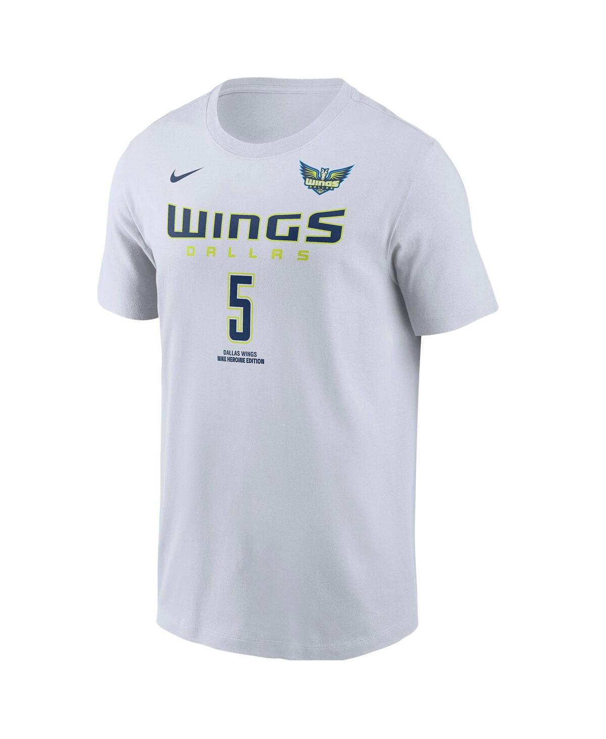 Nike Men's Paige Bueckers White Dallas Wings 2025 Wnba Draft Heroine Edition Name Number T-shirt In White