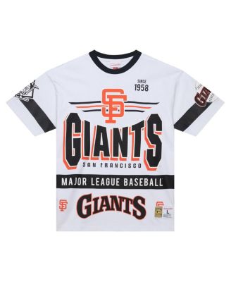 Men's White San Francisco Giants Cooperstown Collection Team Origins Premium T-Shirt