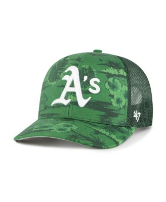 '47 Brand - Men's Green Athletics Fiji Trucker Adjustable Hat