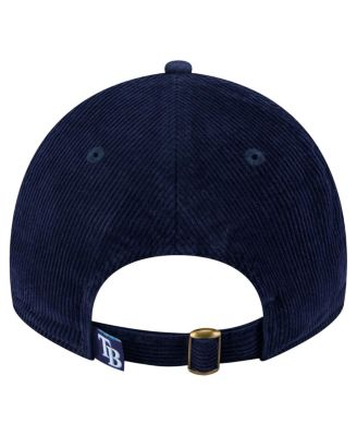 Women's Navy Tampa Bay Rays Corduroy 9TWENTY Adjustable Hat