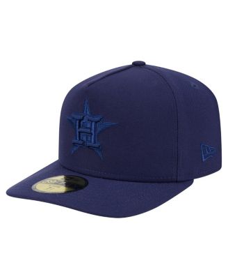 New Era - Men's Navy Houston Astros Color Pack A-Frame 59FIFTY Fitted Hat