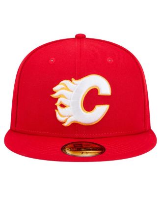Men's Red Calgary Flames Core 59FIFTY Fitted Hat