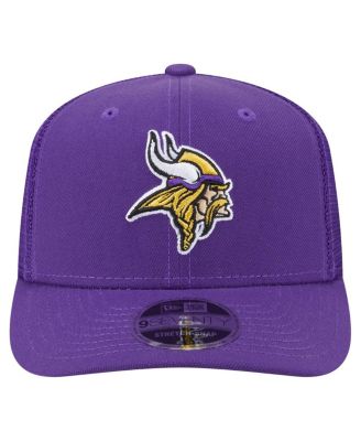 Men's Purple Minnesota Vikings Main Trucker 9SEVENTY Stretch Snap Hat