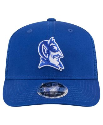 Men's Royal Duke Blue Devils Primary 9SEVENTY Trucker Stretch-Snap Hat