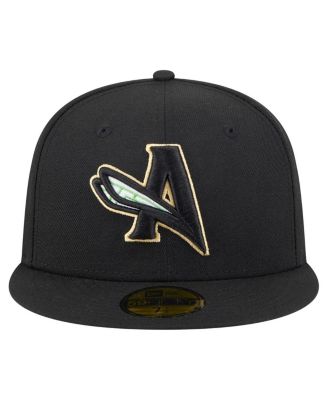 Men's Black Augusta GreenJackets Authentic Collection 59FIFTY Fitted Hat