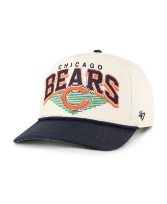 Men's Cream Chicago Bears Pomona Rope Adjustable Hitch Hat