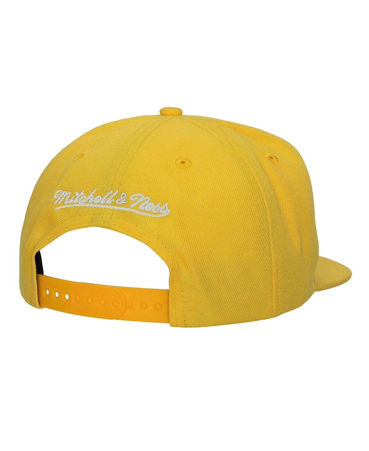 Mitchell & Ness Men's Gold San Diego Padres Cooperstown Collection Basic Flip Snapback Hat