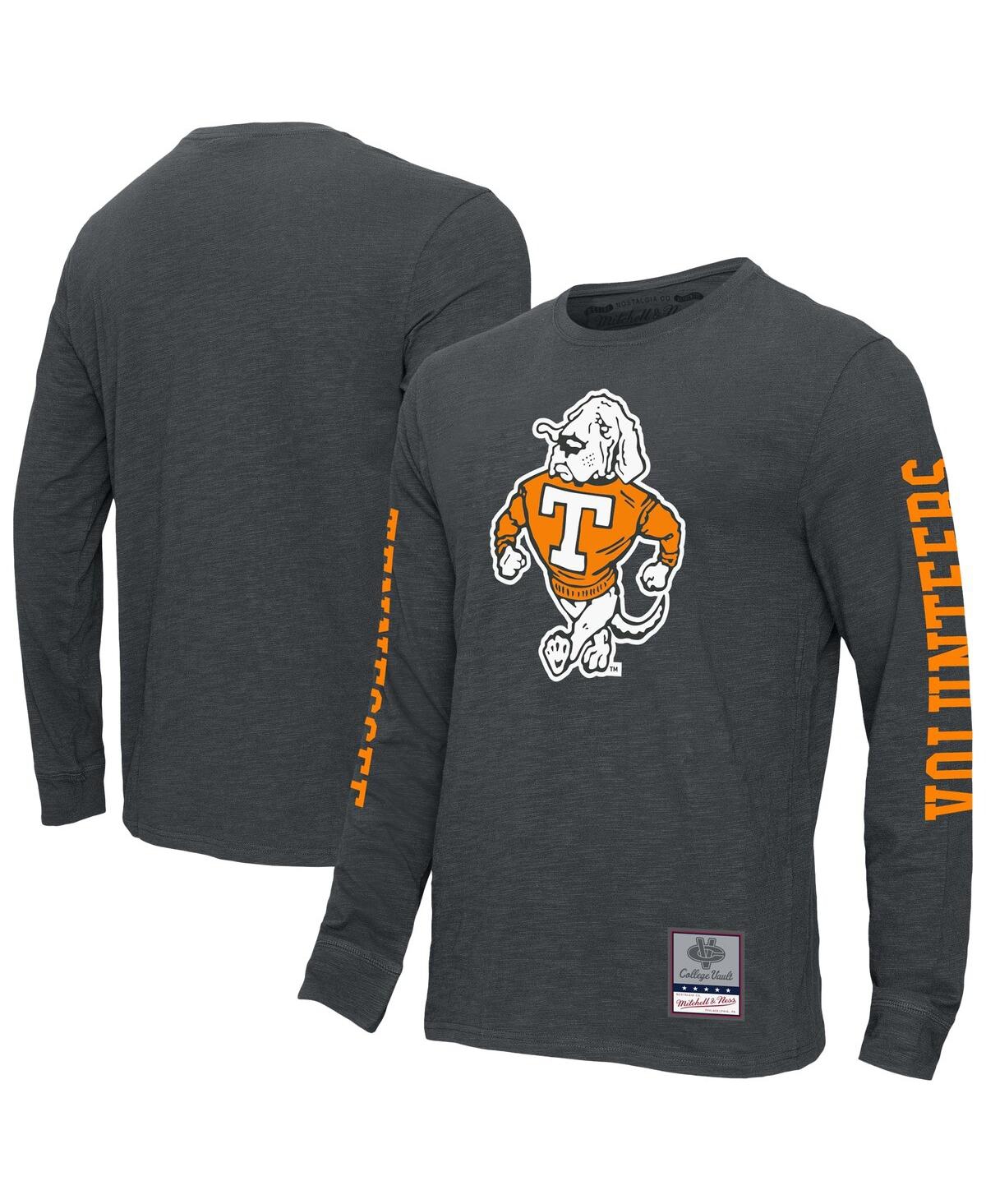 Mitchell & Ness Charcoal Tennessee Volunteers Team Pride Long Sleeve T-shirt