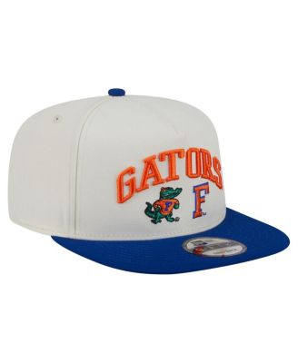 Men's White Florida Gators Collegiate 9FIFTY A-Frame Snapback Hat