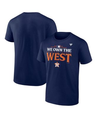 Fanatics - Big Boys and Girls Navy Houston Astros 2024 AL West Division Champions Locker Room T-Shirt