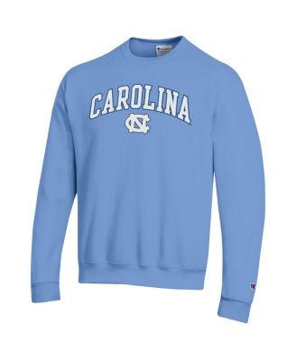 Men's Carolina Blue North Carolina Tar Heels Arch Over Logo Pullover Sweatshirt