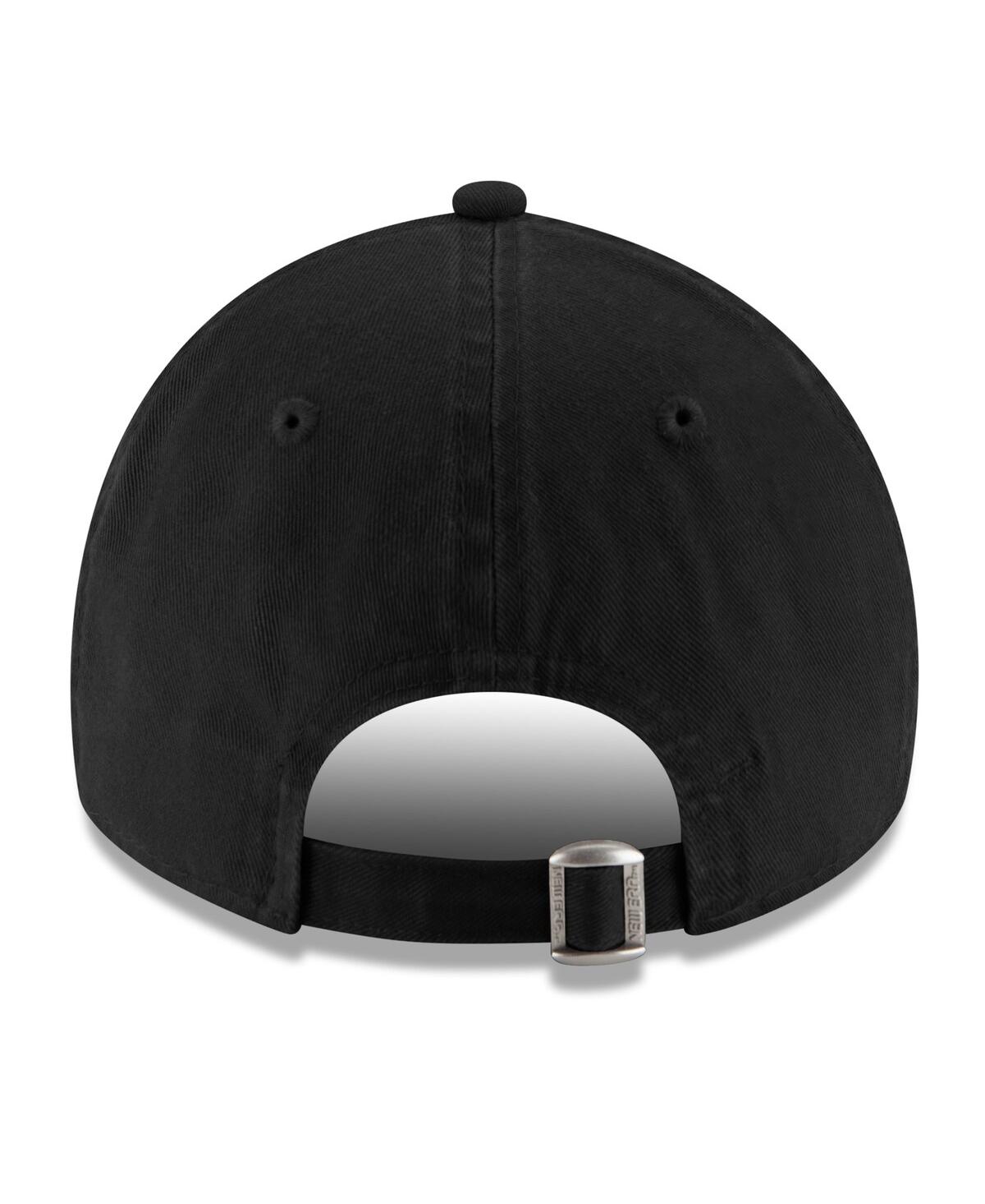 NEW ERA MEN'S BLACK LOS ANGELES LAKERS 2025 NBA PLAYOFFS 9TWENTY ADJUSTABLE HAT 
