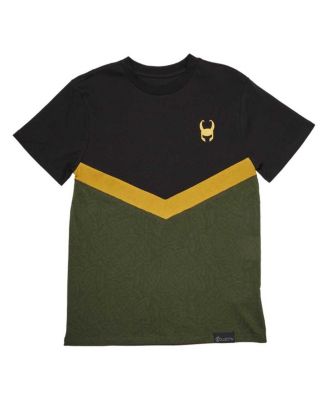 Men's and Women's Black/Green Loki The Original T-Shirt