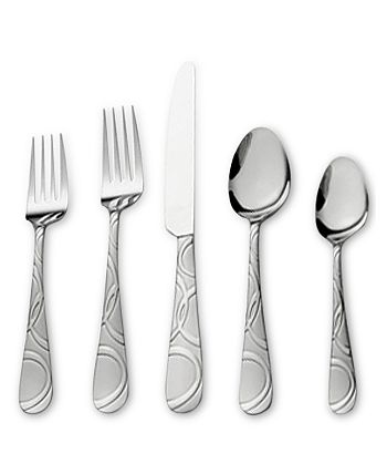 International Silver - 67-Pc. Garland Frost Flatware & Hostess Set