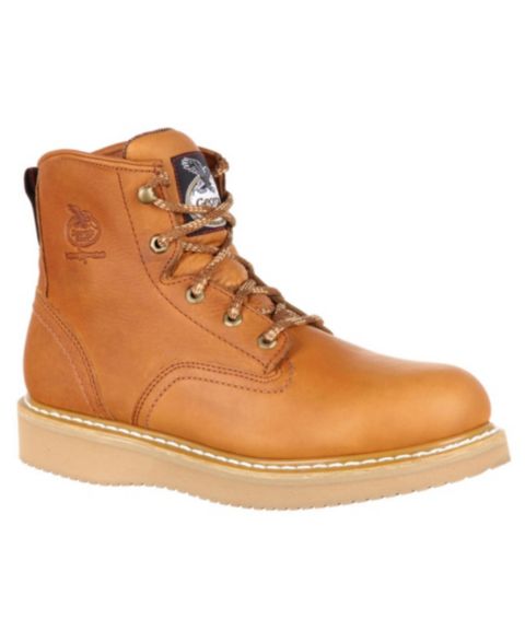 Мужские ботинки GEORGIA BOOT 6" Wedge Work Boot, цвет: Золотой