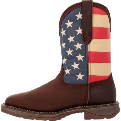 Men's Workin' Rebel Patriotic Steel Toe Work Boot
