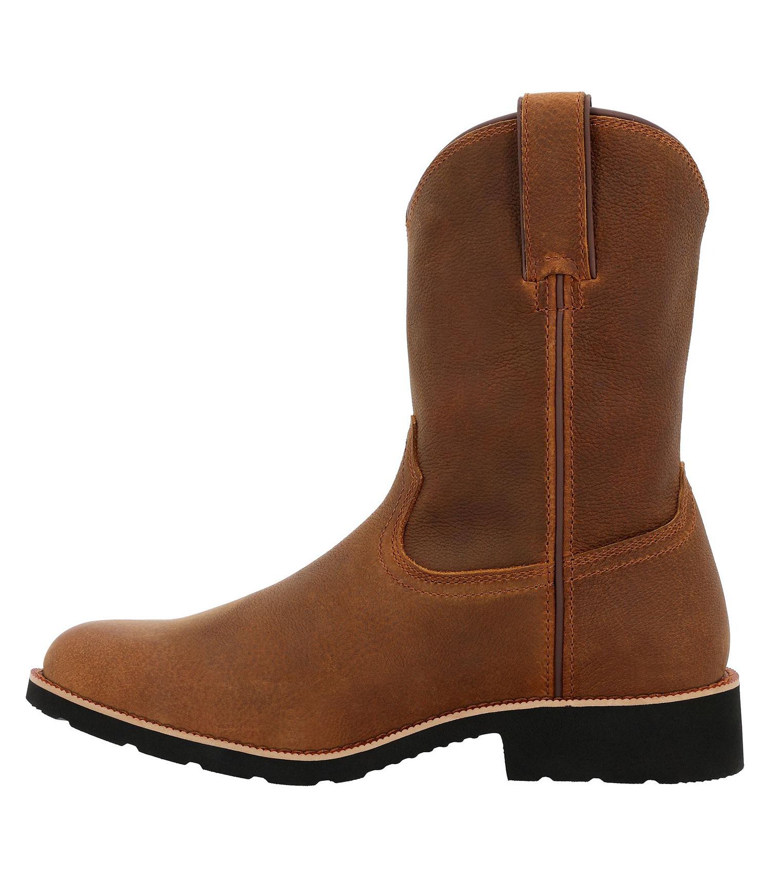 Men's Monocrepe Unlined Pull-On Western Boot