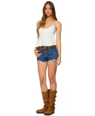 Women's Kelli Floral Babydoll Tank Top