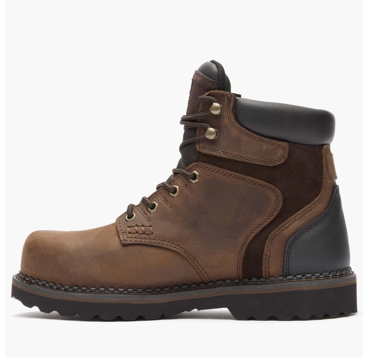 Мужские ботинки GEORGIA BOOT Brookville Steel Toe Waterproof Work Boot, цвет: Тёмный коричневый — фото 7