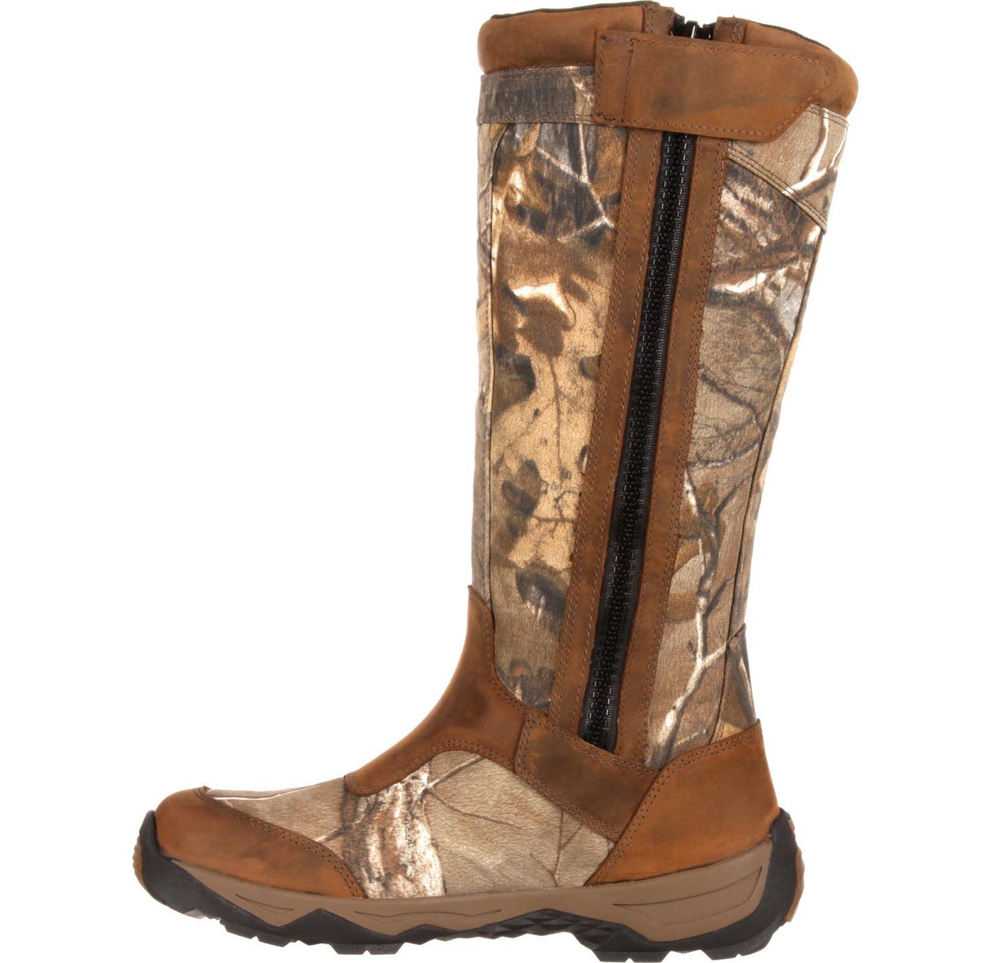 Мужские ботинки ROCKY Retraction Waterproof Side-Zip Snake Boot, цвет: Realtree Xtra — фото 6