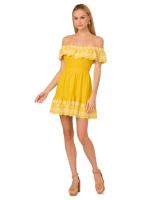 Adrianna - Women's Cotton Ruffled Dress