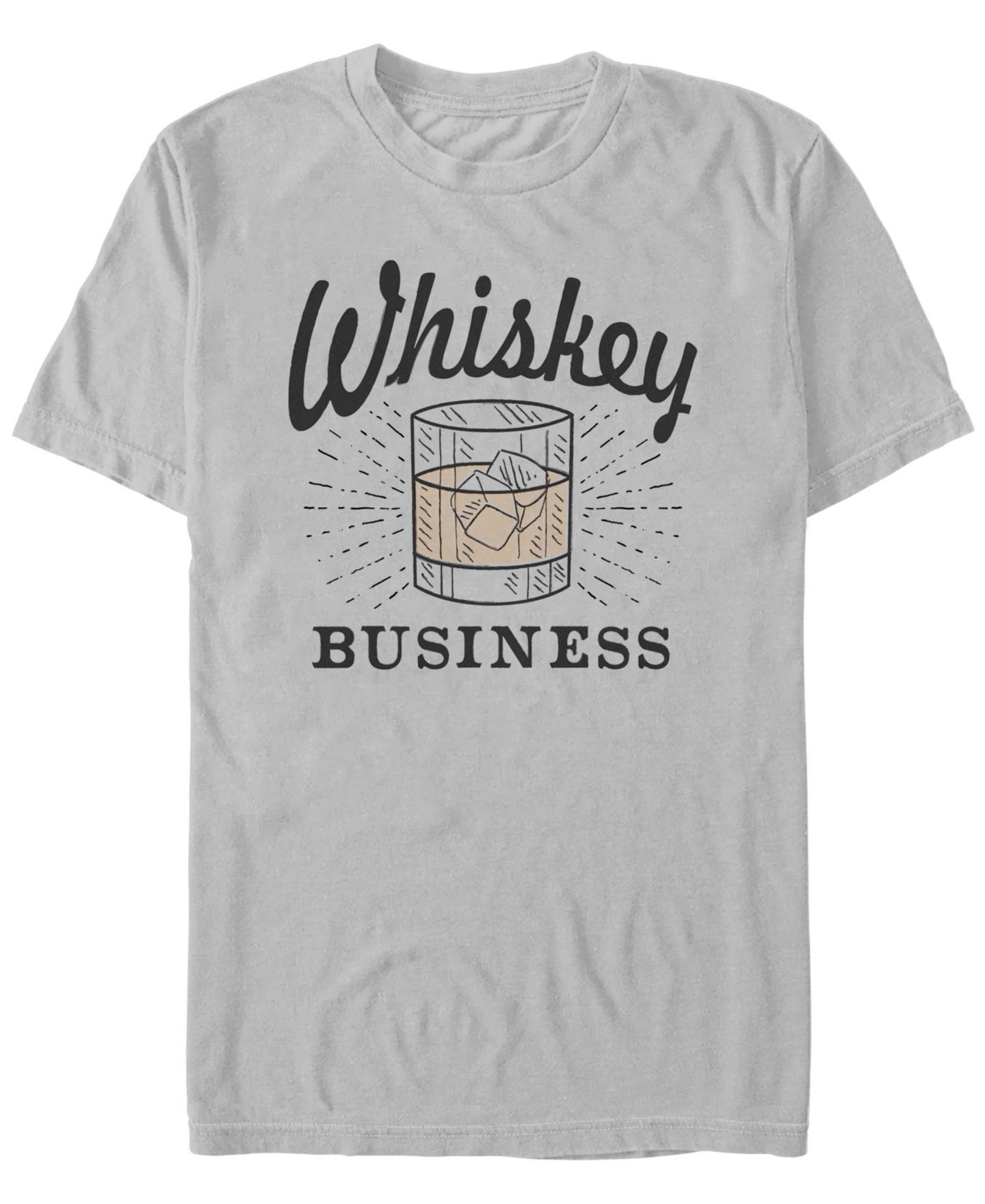 Мужская футболка Fifth Sun Whiskey Business Short-Sleeve T-Shirt, цвет: Серебряный — фото 2