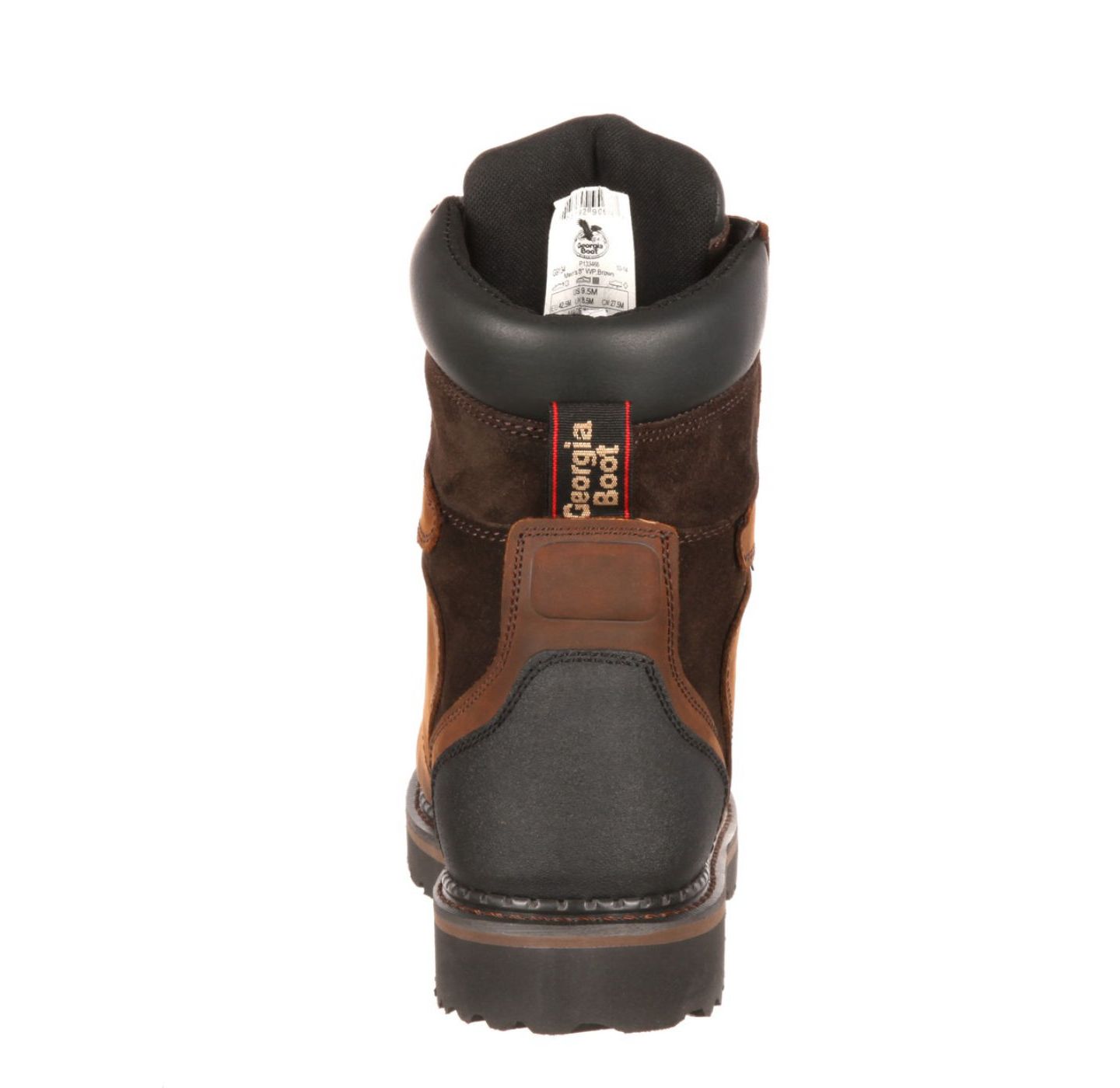 Мужские ботинки GEORGIA BOOT Brookville Waterproof 8" Work Boot, цвет: Тёмный коричневый — фото 6