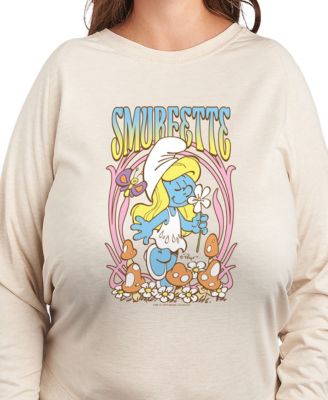 Plus Size The Smurfette Graphic Pullover T-Shirt