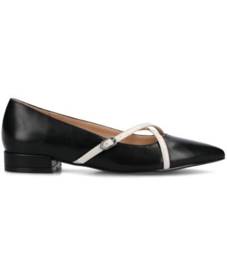 Women's Camby Crisscross Strap Pointed Toe Flats