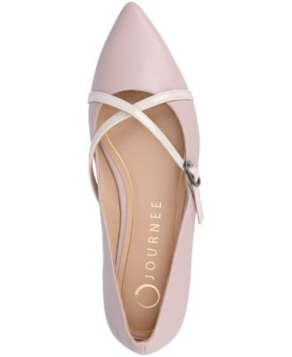 Women's Camby Crisscross Strap Pointed Toe Flats
