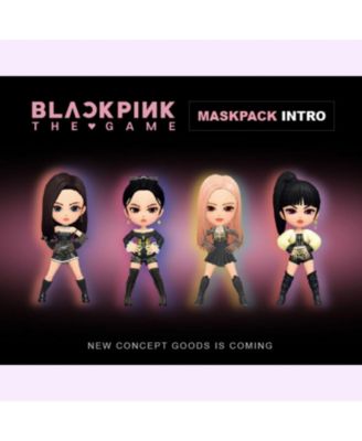 "BLACKPINK THE GAME" MASKPACK SET - GROUP (PEPTIDE)