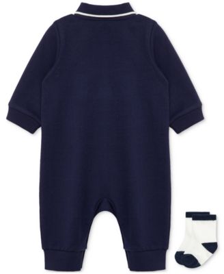 Baby Boys Cars Coverall & Socks, 2 Piece Set