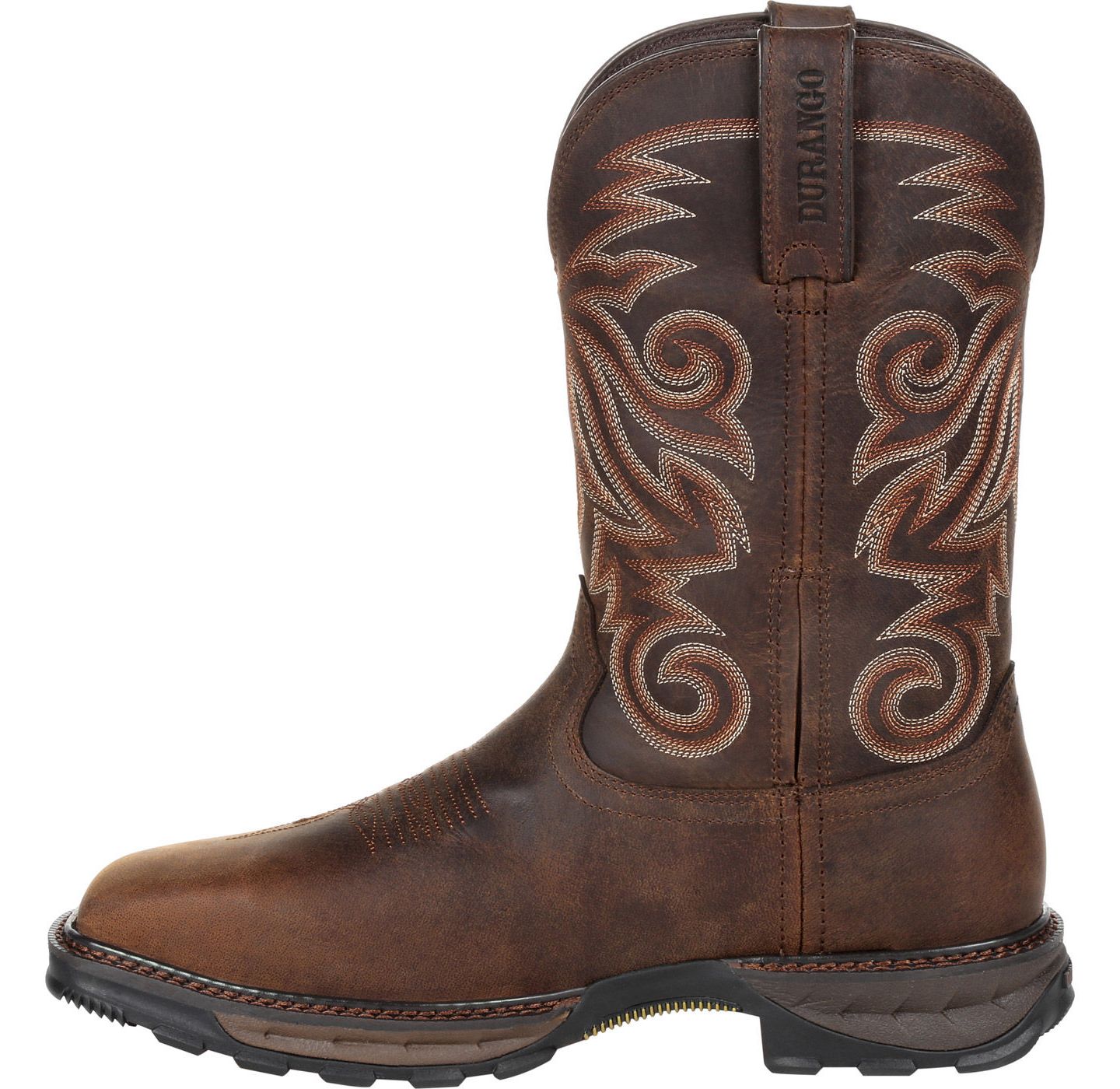 Мужские ботинки Durango Maverick XP Steel Toe Waterproof Western Work Boot, цвет: Коричневый, вариант 1 — фото 8