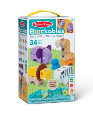 Blockables Safari Playset