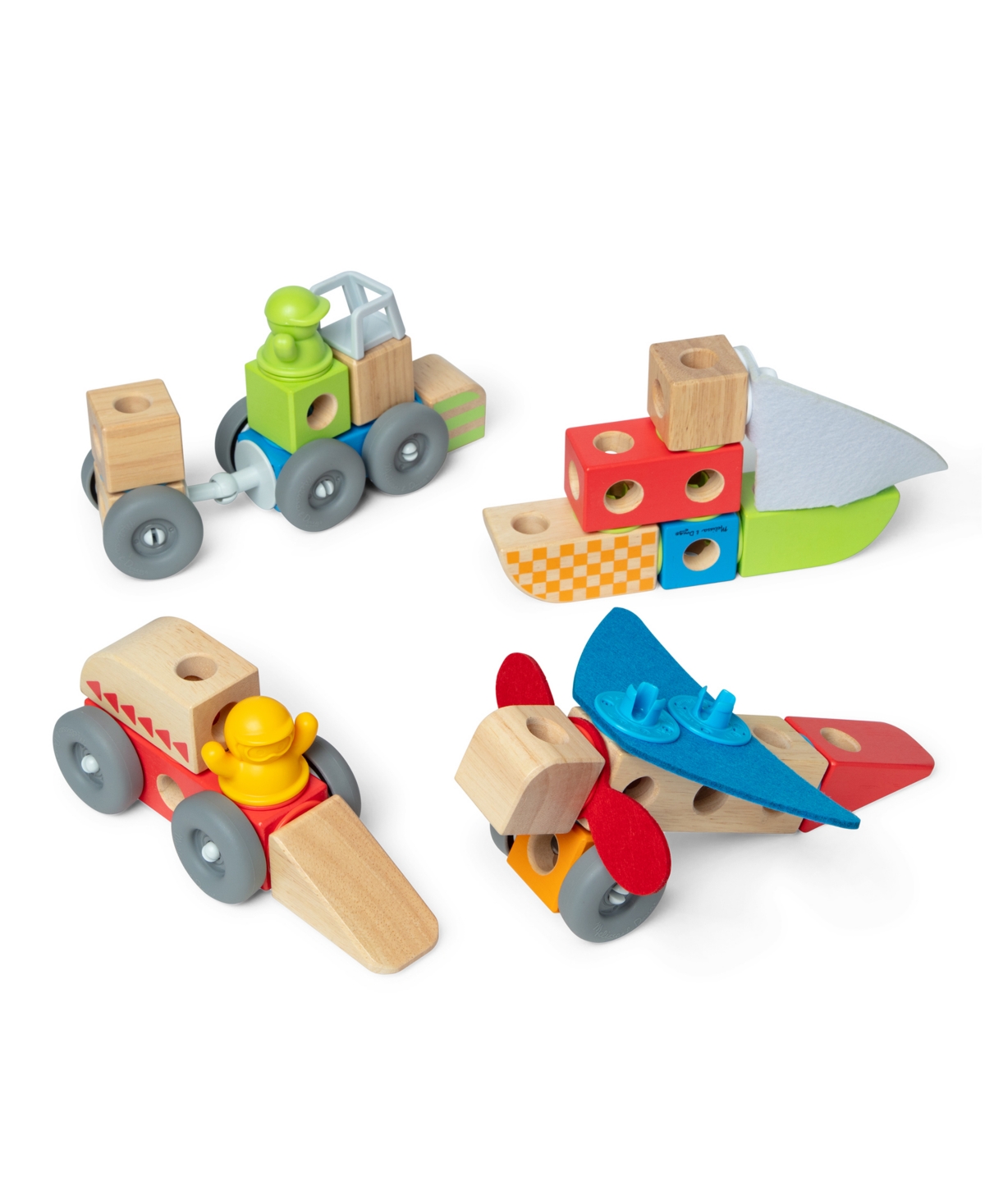 Melissa & Doug Blockables Vehicles