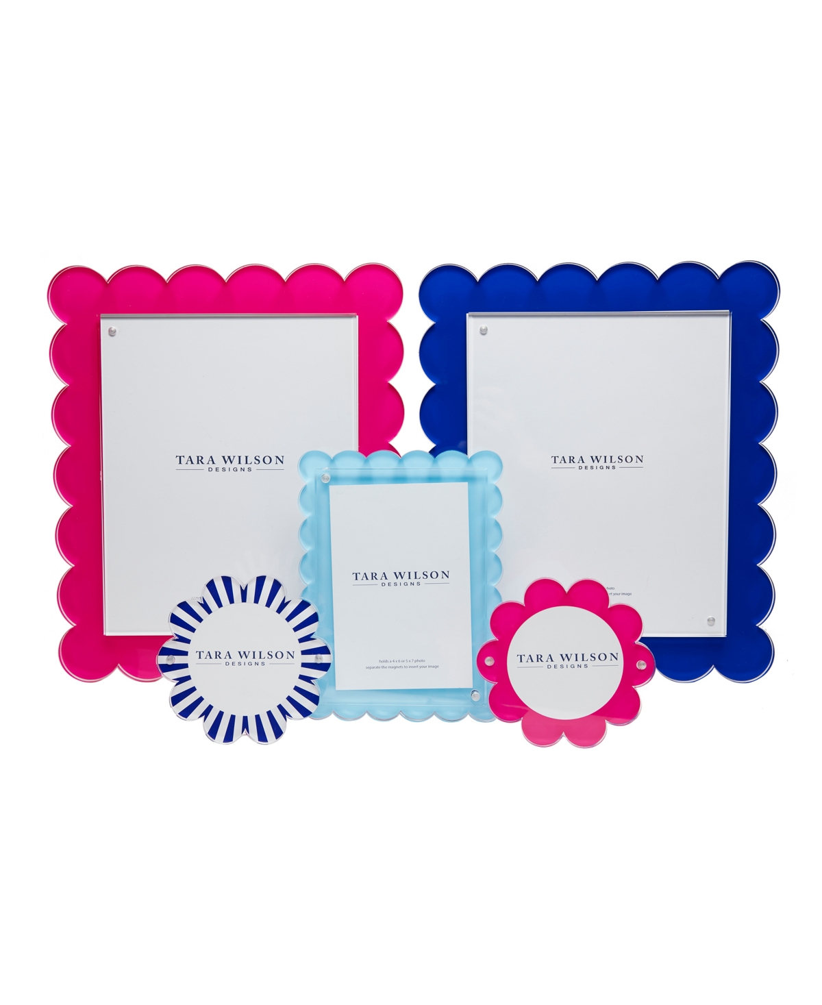 Tara Wilson Designs Scallop Frame, 8" X 10"