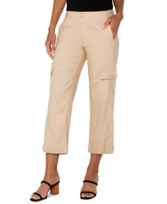 Women's Utility Cropped Cargo Pants