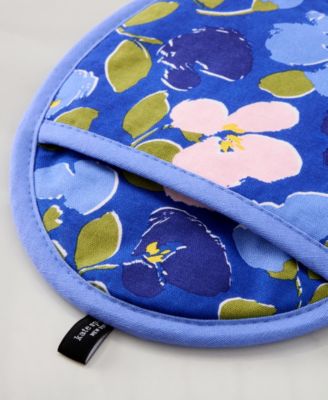 Painterly Bouquet Pot Holder Set, 8" x 10"