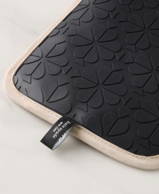 Spade Flower Soft Silicone Pot Holder Set, 7" x 10"